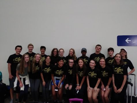 Visitation and St. Thomas students in Costa Rica.
