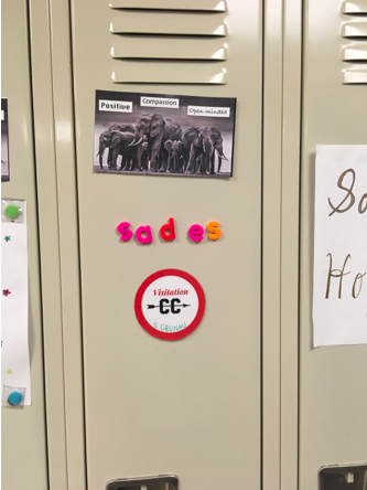 Locker+decorations+are+a+creative+way+to+help+distinguish+whose+locker+is+whose.+Lots+of+Vis+students+like+to+put+their+names+on+their+lockers+or+put+pictures+of+themselves+and+their+friends+on+locker+front+doors.%0A