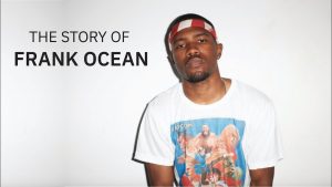 Frank Ocean stands in front of a blank wall (google images). 